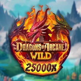 Dragons of Arcane Wild logo by Foxium at Winorama Casino
